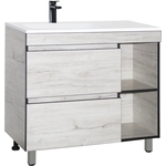 Тумба под раковину Style line Берлин 90 полочки справа, соната (СС-00002249)