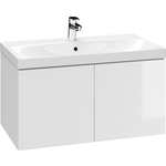 Тумба с раковиной Cersanit Colour 80 белая (SP-SZ-COL-CM/COL/80, S-UM-COM80/1-w)