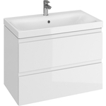 Тумба с раковиной Cersanit Moduo 80 белая (64141, S-UM-MOD80/1)