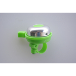 Звонок для велосипеда JOY KIE 33AD-03 алюм.-пласт.база, D45mm, зеленая база