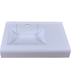 Раковина над стиральной машиной Stella Polar Корини 80х50 с кронштейнами (SP-00000518)