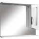 Зеркало-шкаф Stella Polar Сильва 100 с подсветкой, белое (SP-00000207)
