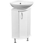 Тумба с раковиной Stella Polar Концепт угловой 30 белая (SP-00000156, VERSAWB01)