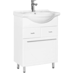 Тумба под раковину Style line Лана 60 с бельевой корзиной (СС-00002253)