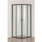 Душевой уголок Orange E01 90x90 прозрачный, черный (E01-090TB/G)