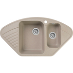 Кухонная мойка GranFest Quarz GF-Z14 песочная