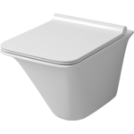 Унитаз подвесной безободковый Grossman с сиденьем микролифт, белый (GR-4413S)