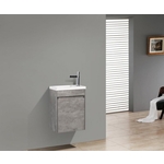 Тумба под раковину BelBagno Pietra 40 stucco cemento (PIETRA MINI-400-1A-SO-SCM-L)