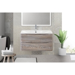 Тумба с раковиной BelBagno Acqua 100 pino scania (ACQUA-1000-2C-SO-PS, BB1000/455-LV-MR-ALR)