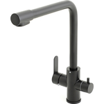 Смеситель для кухни Orange Steel под фильтр, черный (M99-008B)