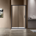 Душевая дверь Vincea Garda VDS-1G 120x190 прозрачная, черная (VDS-1G120CLB)