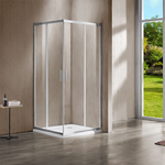 Душевой уголок Vincea Garda VSS-1G 100x100 прозрачный, хром (VSS-1G100CL)