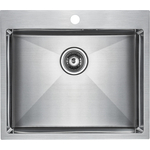 Кухонная мойка Paulmark Isar нержавеющая сталь (PM805951-BS)