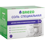 Соль для посудомоечной машины (ПММ) Brezo 1500г (97008)