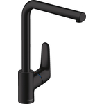 Смеситель для кухни Hansgrohe Focus черный матовый (31817670)