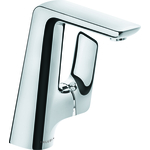 Смеситель для раковины Kludi Ameo с боковым управлением и донным клапаном (410250575)