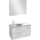 Мебель для ванной Jacob Delafon Odeon Rive Gauche 100 подвесная, белый блестящий/хром