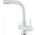 Смеситель для кухни Paulmark Essen под фильтр, белый матовый (Es213011-431TW)