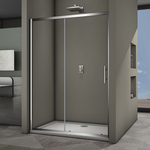 Душевая дверь Veconi Vianno 120x190 прозрачная, хром (VN63-120-01-19C3)