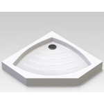 Душевой поддон Veconi Tezeo 100х100 сифон, ножки (TZ03-100T-01-19C1)