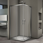 Душевой уголок Veconi Rovigo 80x80 прозрачный, хром (RV29-80K-01-19C3)