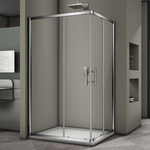 Душевой уголок Veconi Rovigo 120x80 стекло прозрачное, профиль хром (RV30-12080PR-01-19C3)