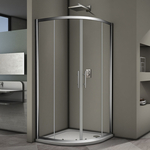 Душевой уголок Veconi Rovigo 100x100 прозрачный, хром (RV07-100PL-01-19C3)