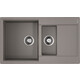 Кухонная мойка Omoikiri Daisen 86-2 GR leningrad grey (4993475)