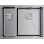 Кухонная мойка Omoikiri Taki 58-2-U/IF IN-R нержавеющая сталь (4993767)