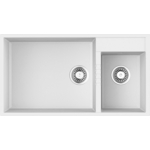 Кухонная мойка Omoikiri Tedori 85-2-U WH белая (4993943)