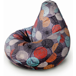 Кресло бескаркасное Mypuff Груша рингс размер комфорт мебельный хлопок bbb_511