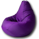 Кресло бескаркасное Mypuff Груша фиалка размер комфорт оксфорд bbb_218