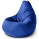 Кресло бескаркасное Mypuff груша, Василек, размер XXXXL- Комфорт, оксфорд