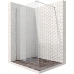 Душевой уголок Ambassador Waik-in 100x100 с поддоном, прозрачный, хром (15031102, ЛП00189)