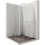 Душевой уголок Ambassador Diamond 120x80 левый, прозрачный, хром (12011104L)