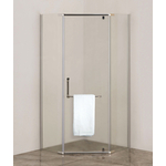 Душевой уголок Agger A03 90x90 матовое стекло, профиль хром (A03-090MCR/G)