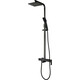 Душевая система Aquanet AF440-72-S-B Gotic с изливом черный матовый (243327)