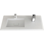 Раковина мебельная Cezares Bellagio 105х45 левая (50213)