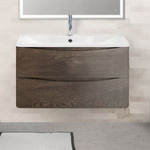 Тумба под раковину BelBagno Acqua 100 Rovere Nature Grigio (ACQUA-1000-2C-SO-RNG)