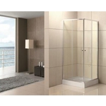 Душевой уголок BelBagno Uno 195-AH-2 120х80 прозрачный, хром (UNO-195-AH-2-120/80-C-Cr)