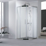 Душевой уголок Aquanet Delta 90x90 с поддоном, прозрачный, хром (NPE2142, ЛП00183)