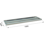 Полка к металлическому стеллажу Brabix MS/MS KD 100х60 2 шт с фурнитурой, S241BR206102 (291125)