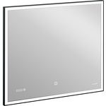 Зеркало Cersanit Led 011 Design 100x80 с часами и подсветкой (KN-LU-LED011*100-d-Os)