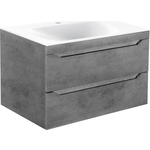 Тумба под раковину Vincea Fine 80 подвесная, Beton (VMC-2F800BT)