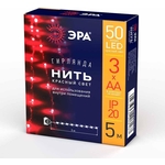 Гирлянда светодиодная ЭРА нить красный ENIN -5NR Б0047963