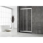 Душевая дверь Veconi Vianno 150x195 прозрачная, хром (VN31-150-01-C5)