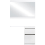 Мебель для ванной Style line Даллас Люкс 48 (110R) напольная, под стиральную машину, белая