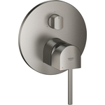 Смеситель для ванны Grohe Plus накладная панель, для 35600, темный графит (24093AL3)