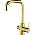 Смеситель для кухни Paulmark Logas золото (Lo213021-G)