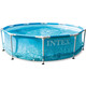 Каркасный бассейн Intex 28208 Metal Frame 305x76 см Beachside 4485 л, фил.-насос 1250 л/ч